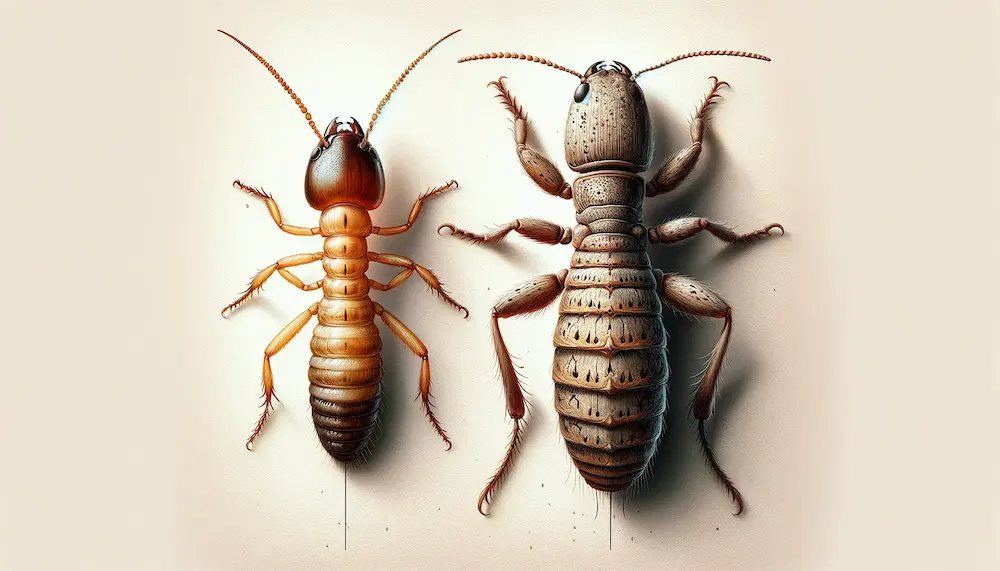 diferencias entre termitas y carcomas